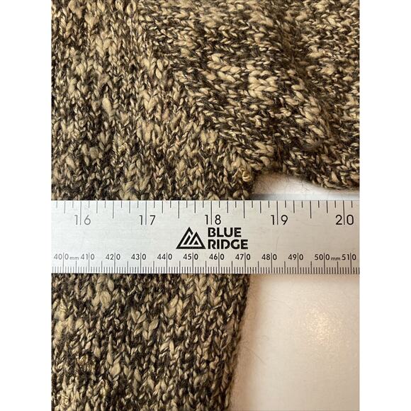 MixIt Double Breasted- Collar-Brown Sweater-15% Mohair-Med - Picture 6 of 9